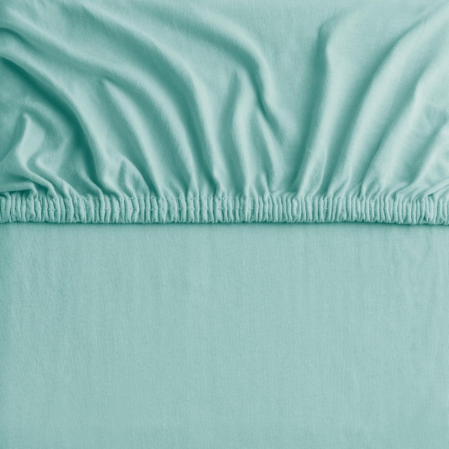 Hotel Quality Fitted sheets - 2 Piece Fitted sheets  -Breathable Bedding - Wrinkle, Fade, Stain Resistant- 26inch/40cm Deep Pocket Fitted Bed Sheet-Wrinkle and Fade Resistant,(Ice blue,Super King) - Image 4