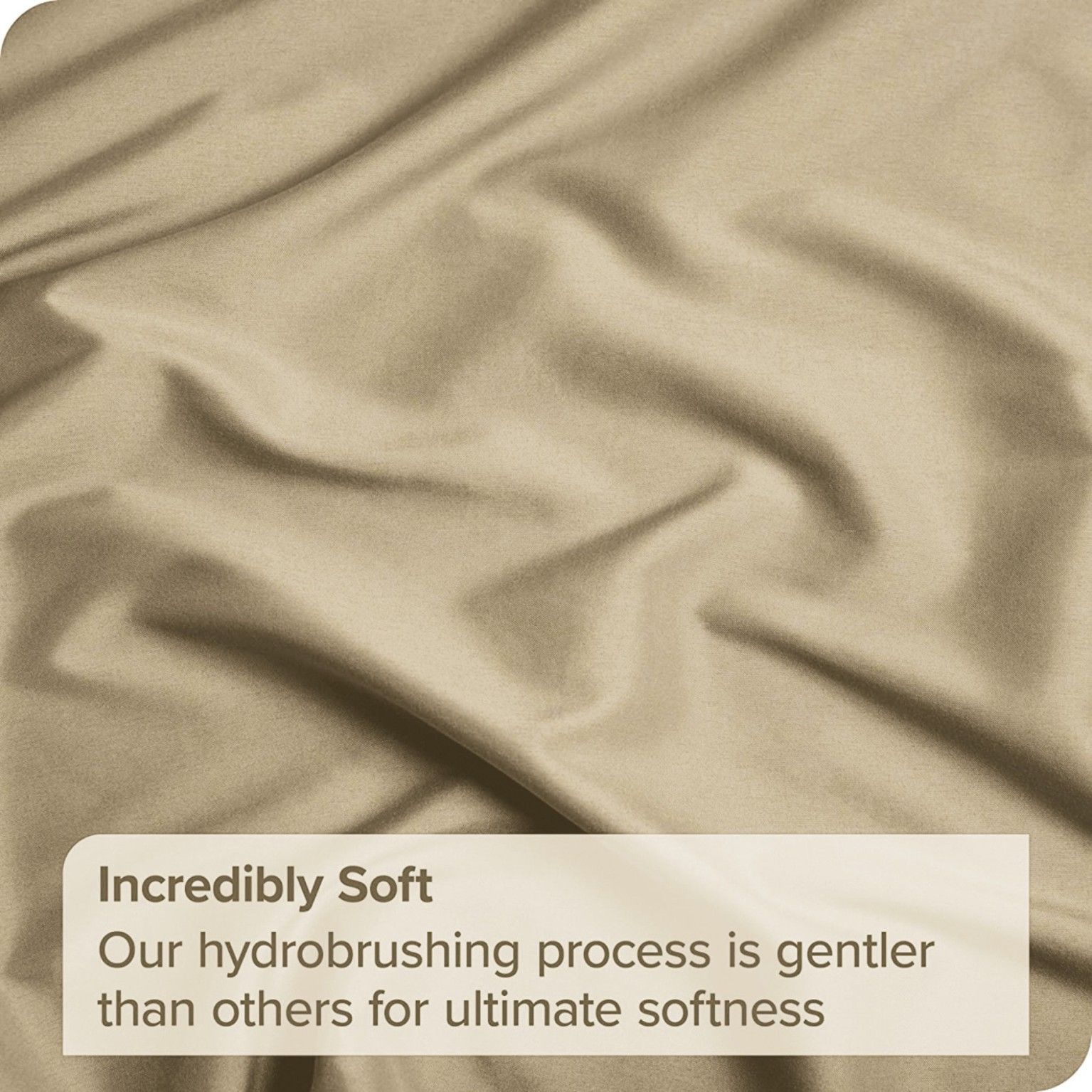 4 Piece Bed Sheet Set- Bedding Sheets & Pillowcases -Breathable Bedding - Wrinkle, Fade, Stain Resistant-Deep Pocket Flat Fitted Bed Sheet Set(Camel Beige,Double) - Image 4