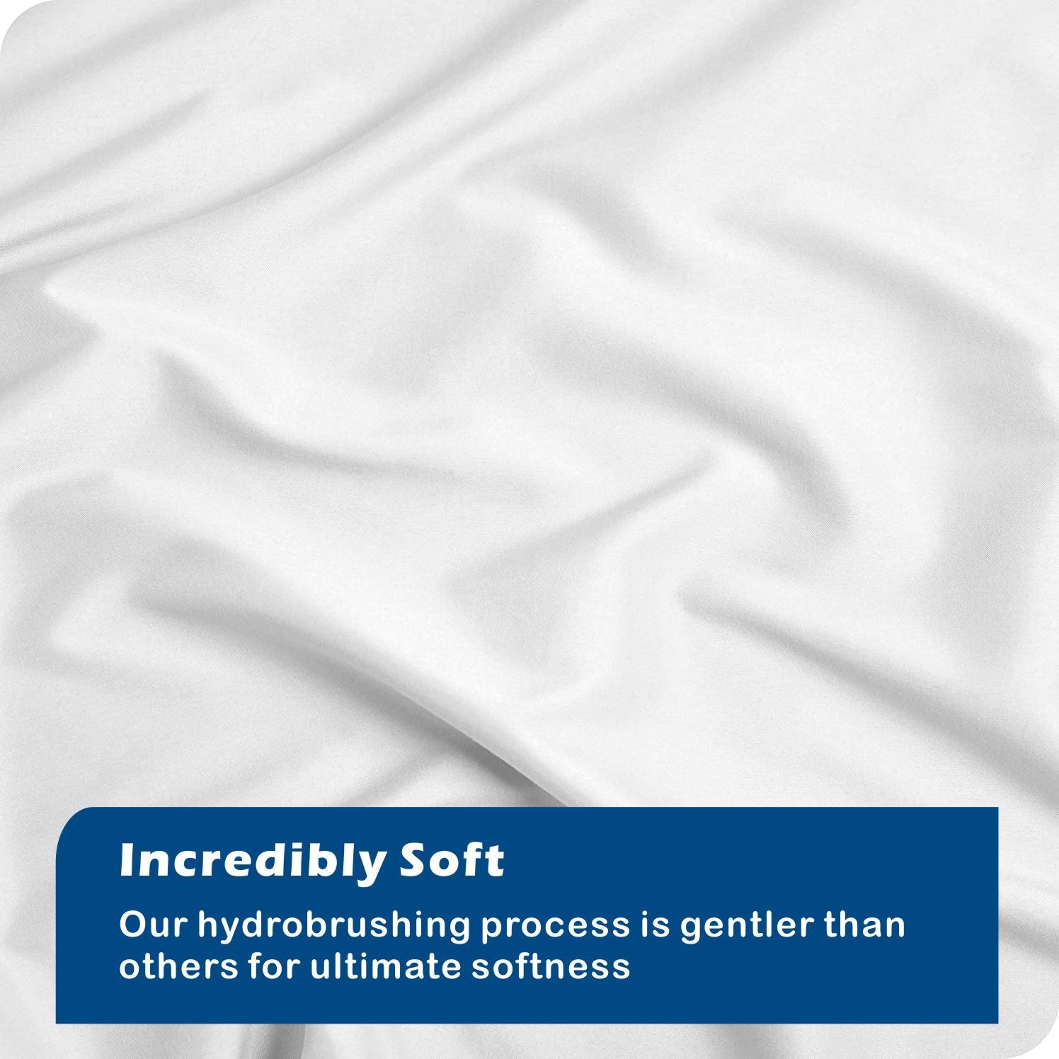 3 Piece Hotel Soft Microfiber Quilt Cover Set-2000TC Duvet/Donna Cover Set & Pillowcases -1 Quilt Cover Zipper Closure & 1 x Pillowcases-Breathable Bedding - Wrinkle, Fade, Stain Resistant(White,King) - Image 4