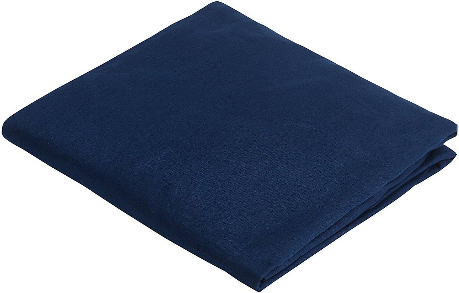 Elegant Comfort Premium Hotel Quality 1-Piece King Single Flat Sheet, Luxury and Softest 2000 Thread Count Bedding Flat Sheet(King Single,Navy) - Image 3