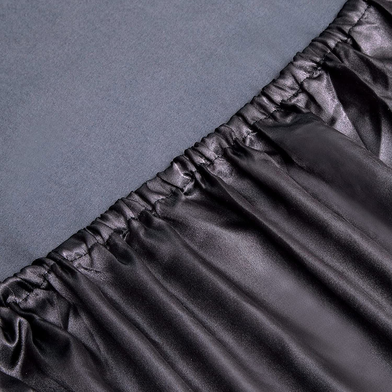 Art Silk Satin Sheet Set Hotel 4 Pieces Fitted/Flat Sheet Bedding Set-Luxury Soft Silky Sheets for Hair and Skin, Similar to Silk Bed Sheets Set 4 Pieces(King,Black) - Image 4