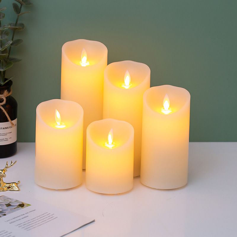 Woten Rechargeable Remote LED Candle Light Plastic 3 #7 batteries - Image 2