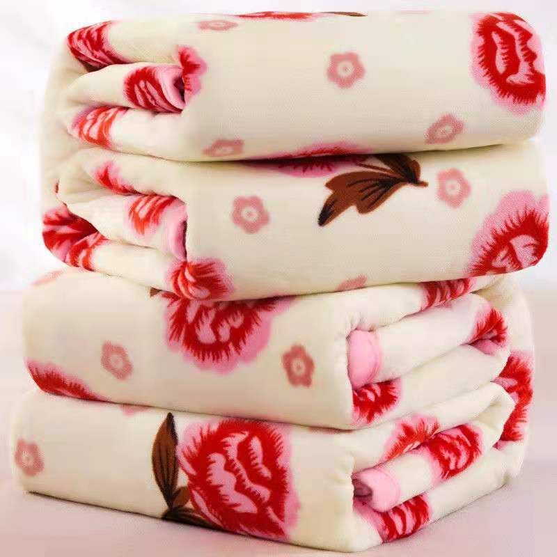 Flannel Blanket Polyester Geometric 120x200cm Soft clouds 70*100 cm0.3 kg - Image 1