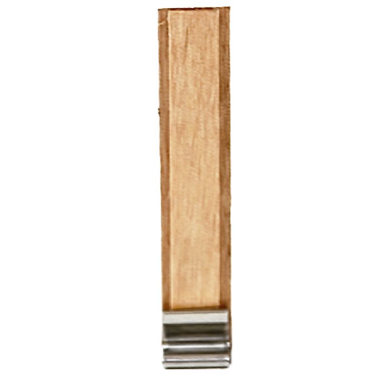 Wooden Wick Cross Shape DIY Candle Accessory One word 0.6*6cm double - Image 3