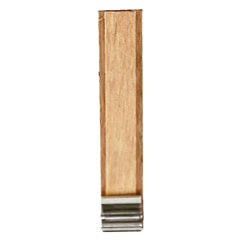 Wooden Wick Cross Shape DIY Candle Accessory One word 1.2*12cm double - Image 1