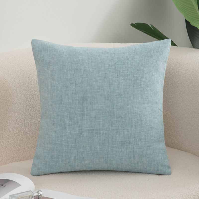 Shengdu Solid Color Polyester Pillow Case 40x40cm csmm sky blue 40*60cm single pillowcase - Image 1