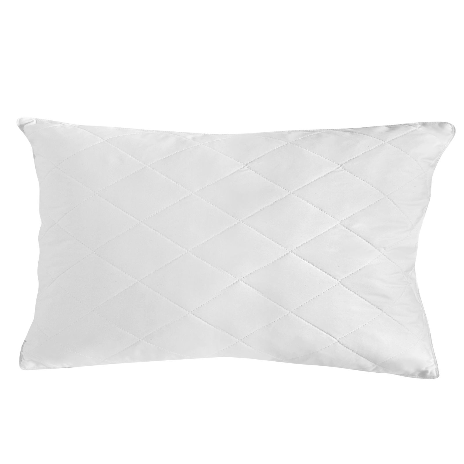Royal Comfort Luxury Bamboo Blend Quilted Pillow Twin Pack Extra Fill Support - Image 4