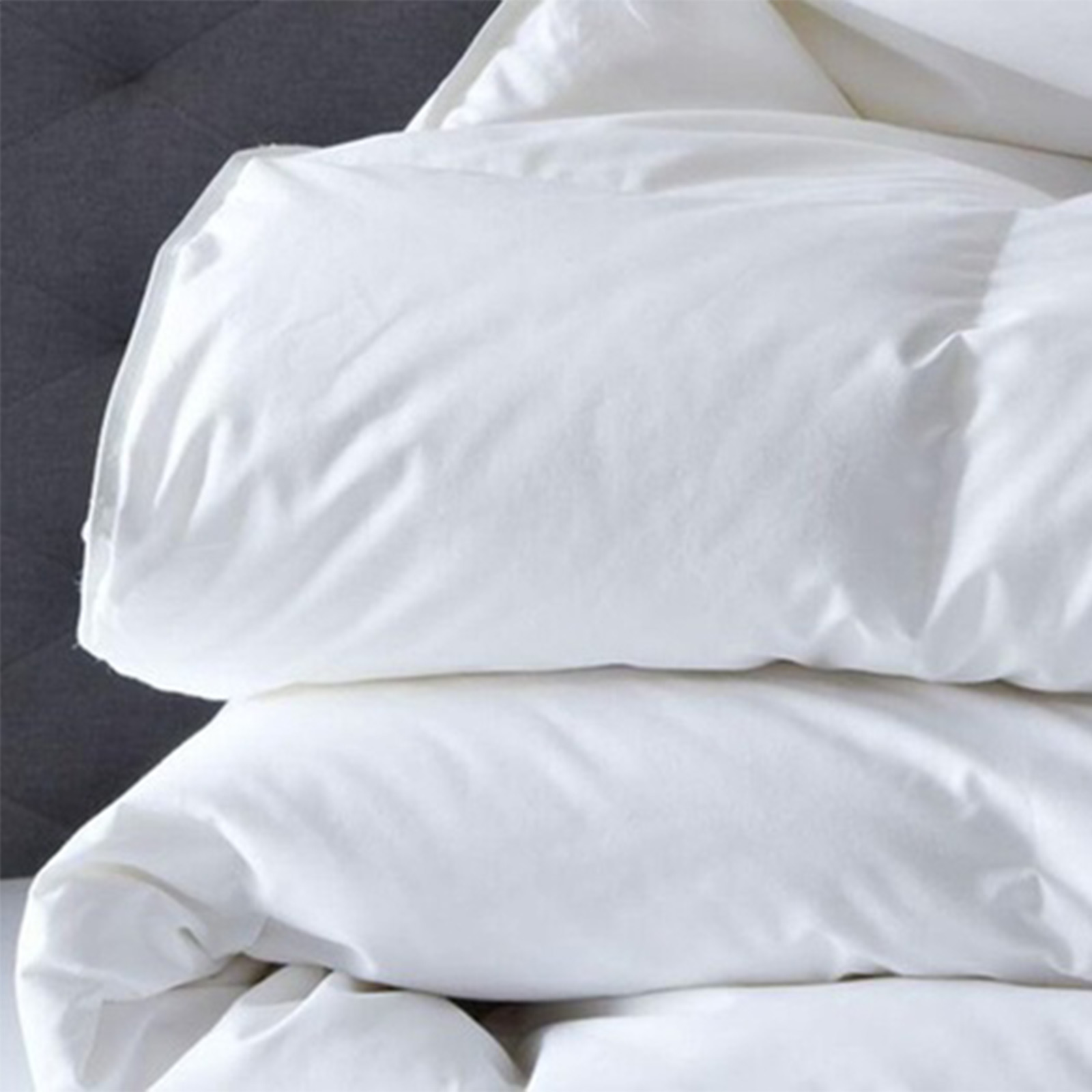 Royal Comfort 500GSM Plush Duck Feather Down Quilt Ultra Warm Soft - All Seasons - King Single - White - Image 3