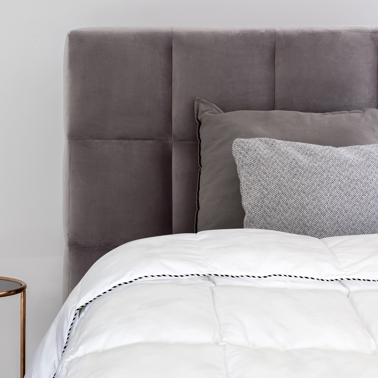 Royal Comfort Bamboo Blend Quilt 250GSM Luxury  Duvet 100% Cotton Cover - Double - White - Image 5