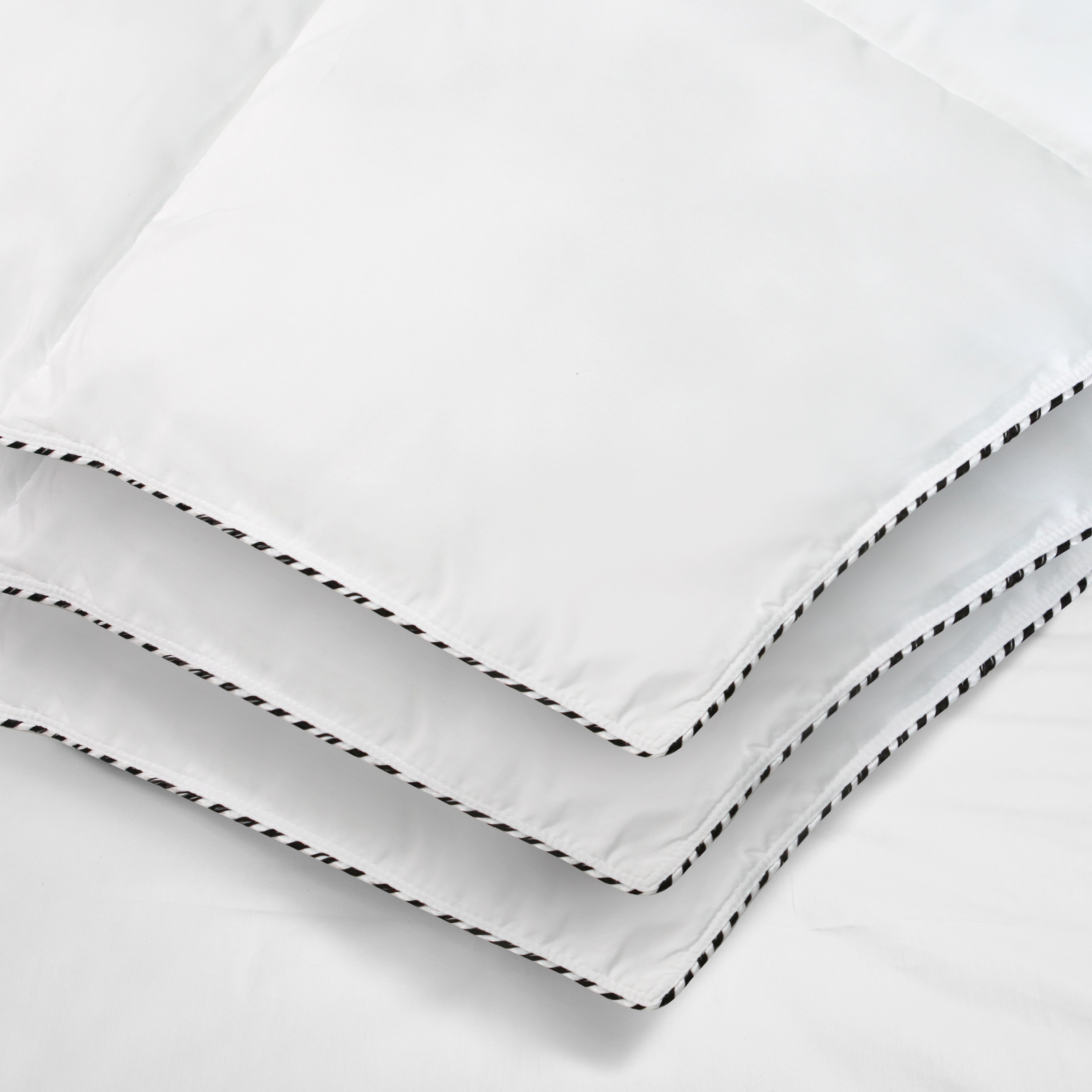 Royal Comfort Bamboo Blend Quilt 250GSM Luxury  Duvet 100% Cotton Cover - Double - White - Image 7