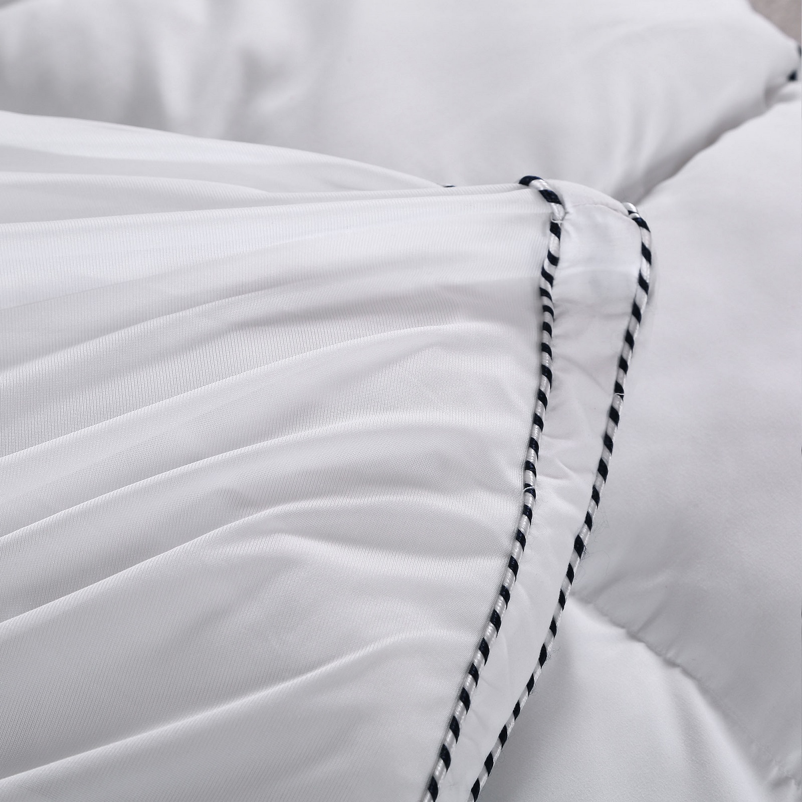 Royal Comfort 1000GSM Luxury Bamboo Fabric Gusset Mattress Pad Topper Cover - King - White - Image 7