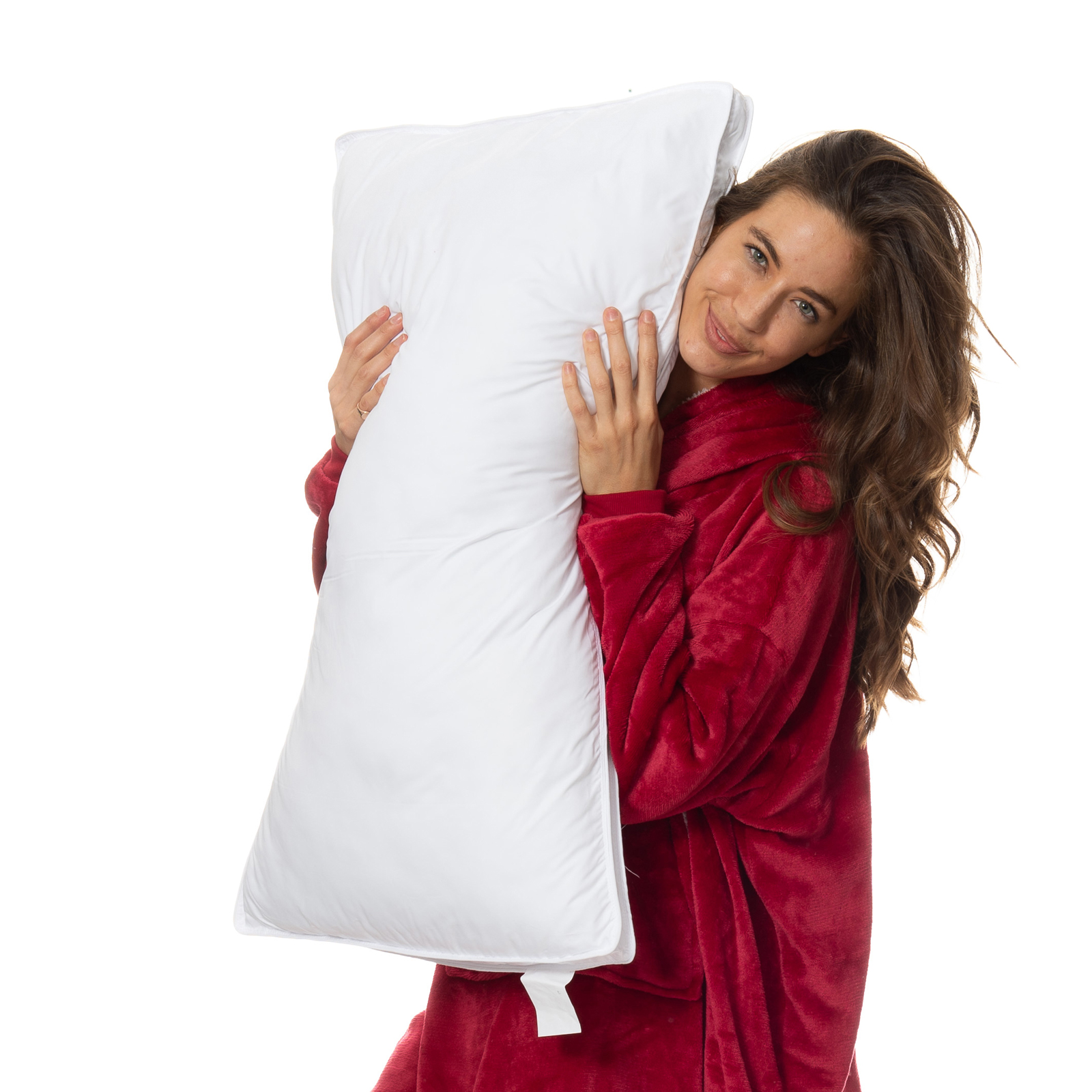 2 Pack Royal Comfort Cotton Cover 233TC Microfibre Luxury Signature Hotel Pillow - Image 7