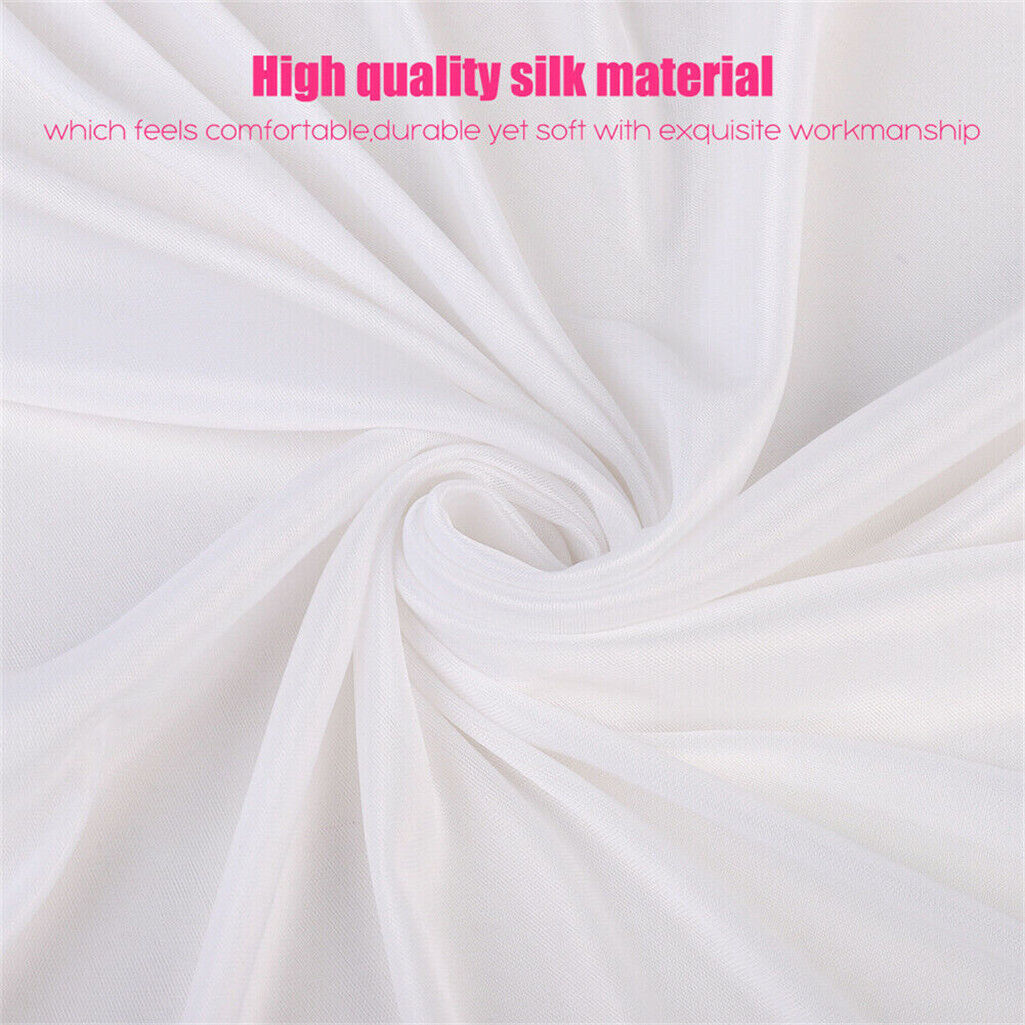 3x6m White Stage Curtain Backdrop - Image 7