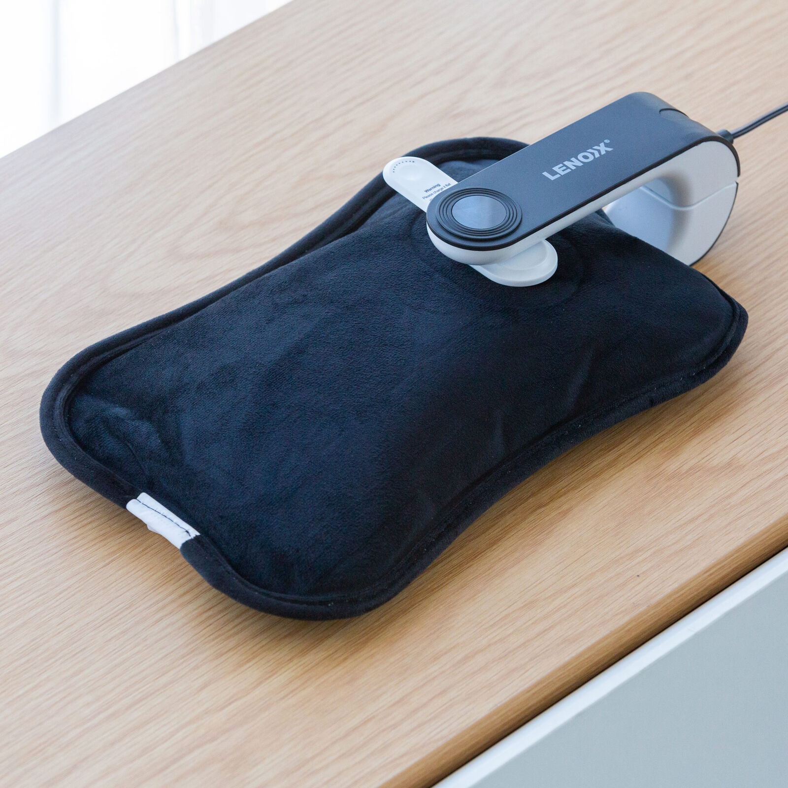 Rechargeable Electric Hot Water Bottle 180W, Fast Heating, Up to 70°C, Leak-Resistant Design - Image 5