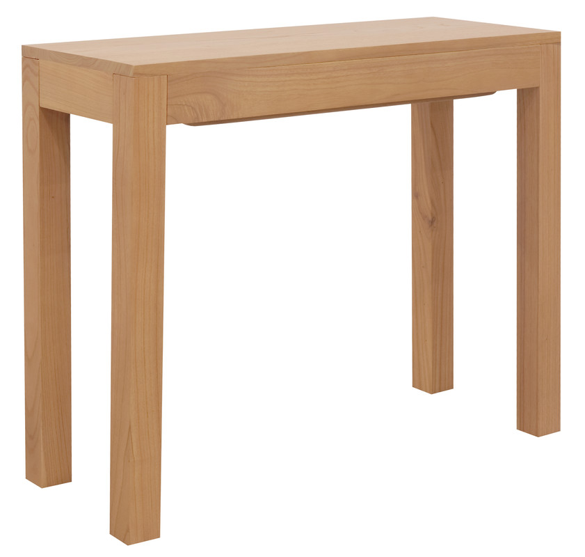 Amsterdam 1 Drawer Sofa Table (Natural) - Image 2