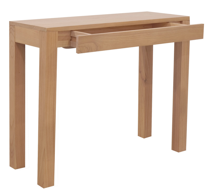 Amsterdam 1 Drawer Sofa Table (Natural) - Image 3