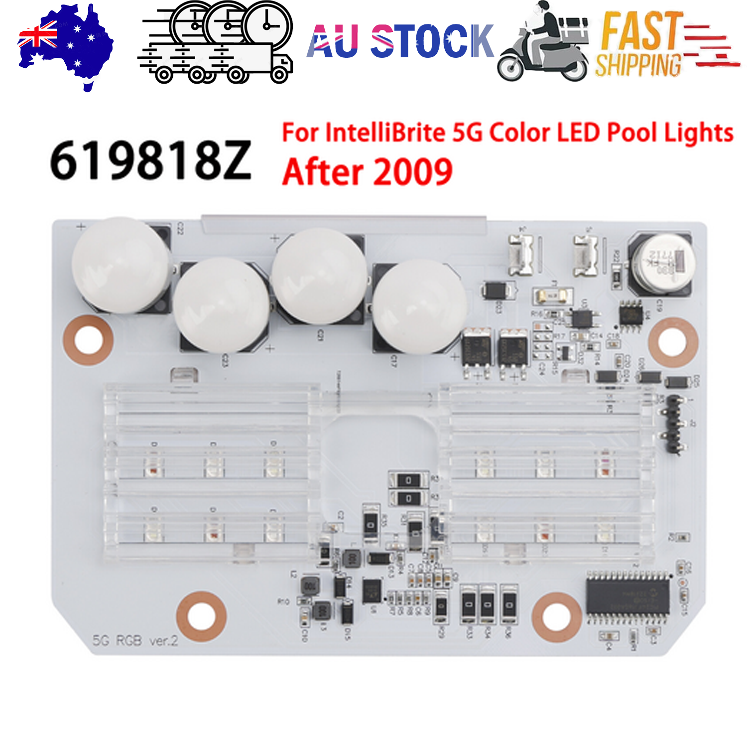 619818Z LED Light Engine Board Kit For IntelliBrite 5G Color LED Pool Light AU - Image 1