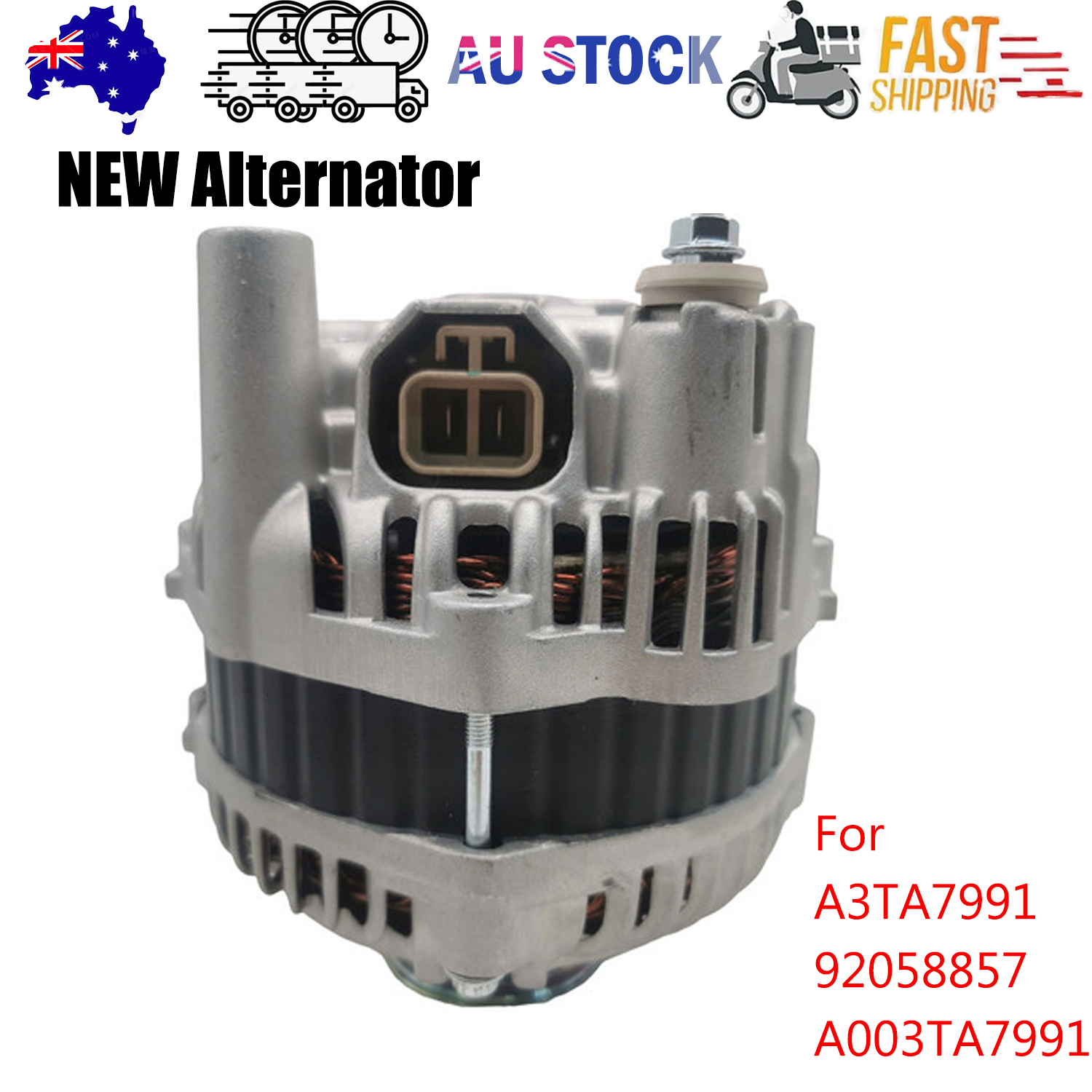 Alternator for Holden Commodore V8 VT VX VY VU VZ LS1 Gen3 5.7L Petrol 1999-2005 - Image 1