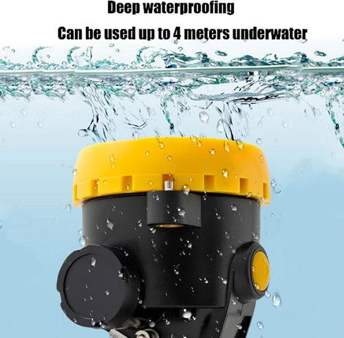 LED Miner Headlight 3000 LUX High Bright Waterproof Hard Hat Lamp Rechargeable - Image 4