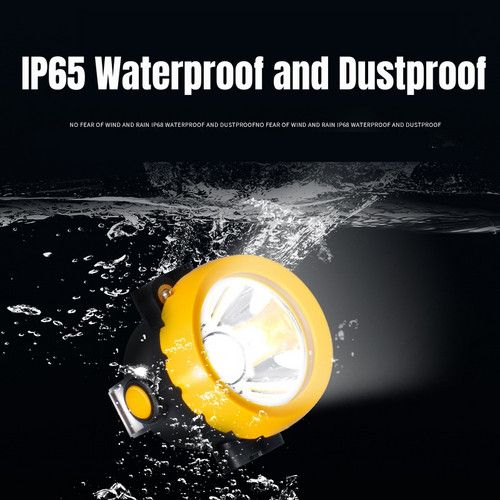 LED Miner Headlight 3000 LUX High Bright Waterproof Hard Hat Lamp Rechargeable - Image 5