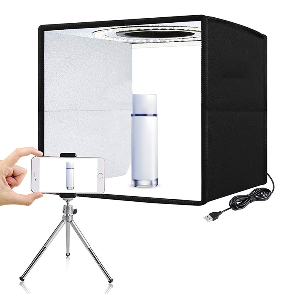 Portable Photo Studio 144 LED Lamp Light Tent Bar Cube Soft Box Room Photography - Image 1