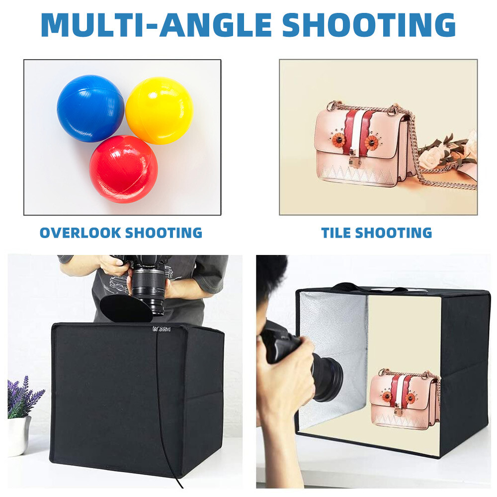 Portable Photo Studio 144 LED Lamp Light Tent Bar Cube Soft Box Room Photography - Image 4