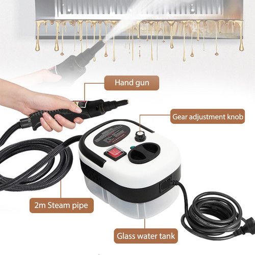 Steam Cleaner 3200W Portable Handheld High Pressure Steamer for Car Home Kitchen - Image 4
