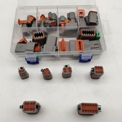 188pcs Deutsch DT Series Connector Assortment 2/3/4/6/8/12 pin 2 Pair each - Image 8