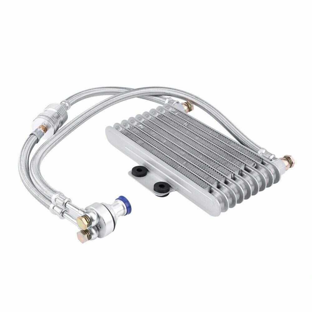 New 125ml Motorcycle Oil Cooler Cooling Radiator Kit For Honda CB CG 100CC-250CC - Image 4