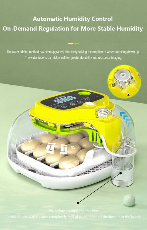 Automatic Egg Incubator 16-30 Eggs Chicken Duck Poultry Hatcher Breeder Candler - Image 5