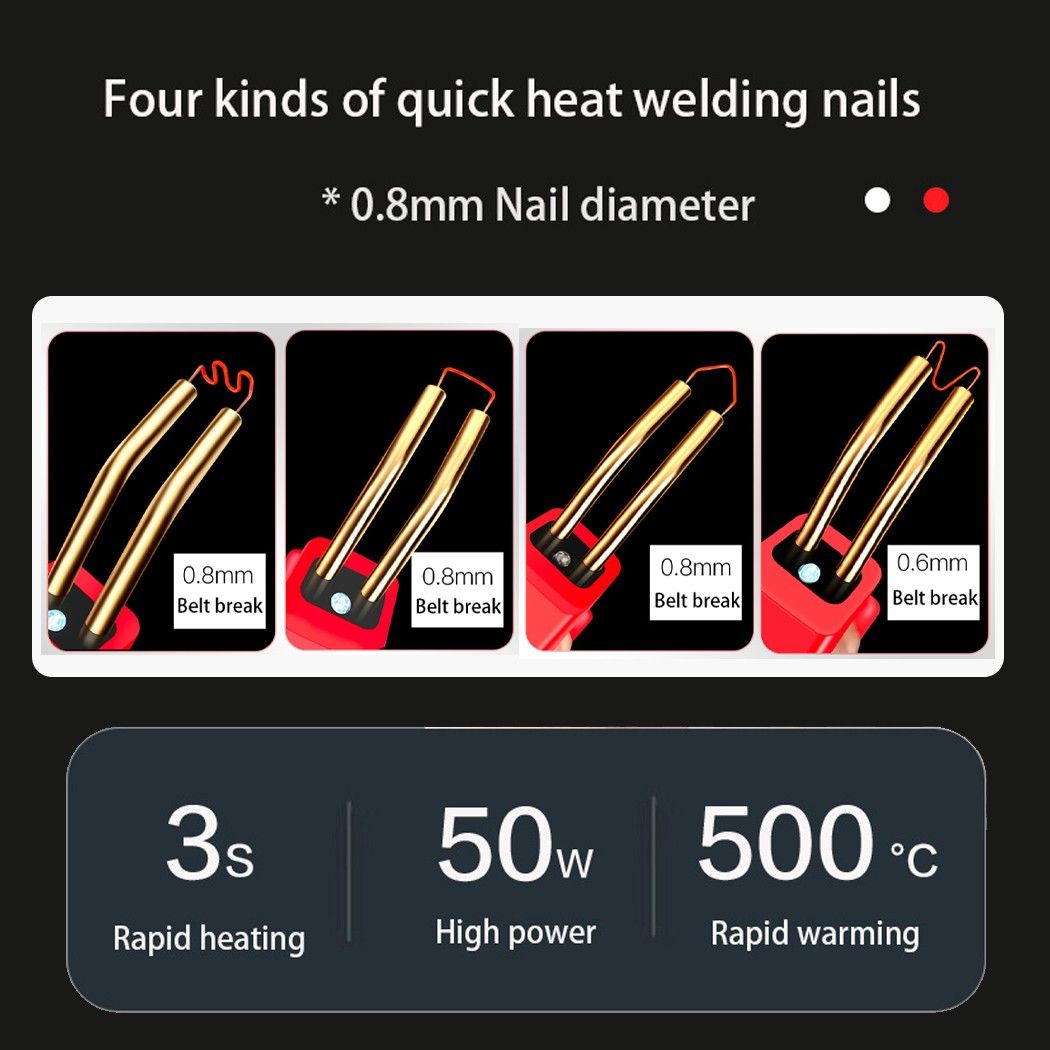 Hand held Welder Weld Repair of Plastic Cracks Hot Stapler Machine Garage Tool - Image 2