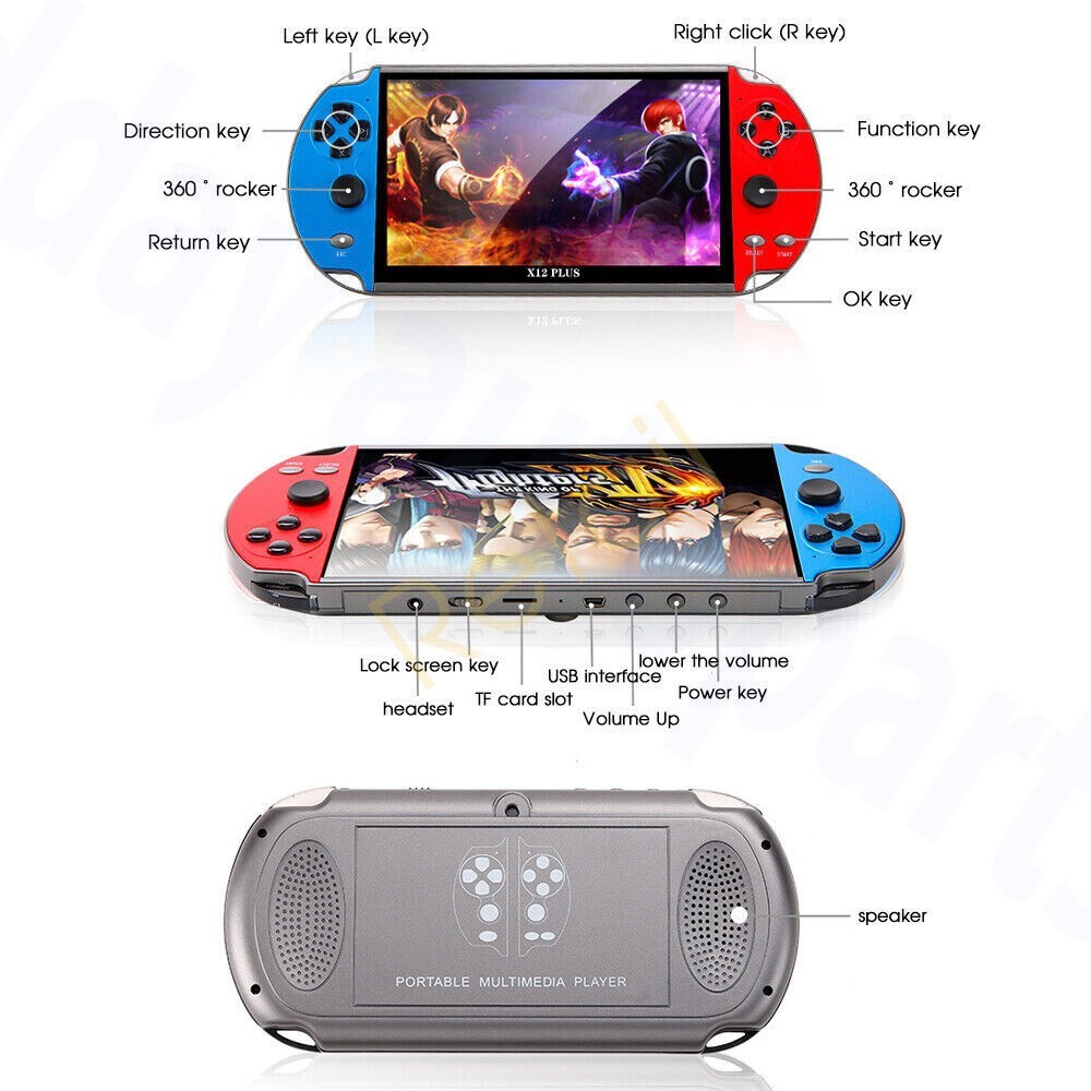 Built In 20000 Games HD Screen Handheld Game Classic Game Retro Console New - Image 4