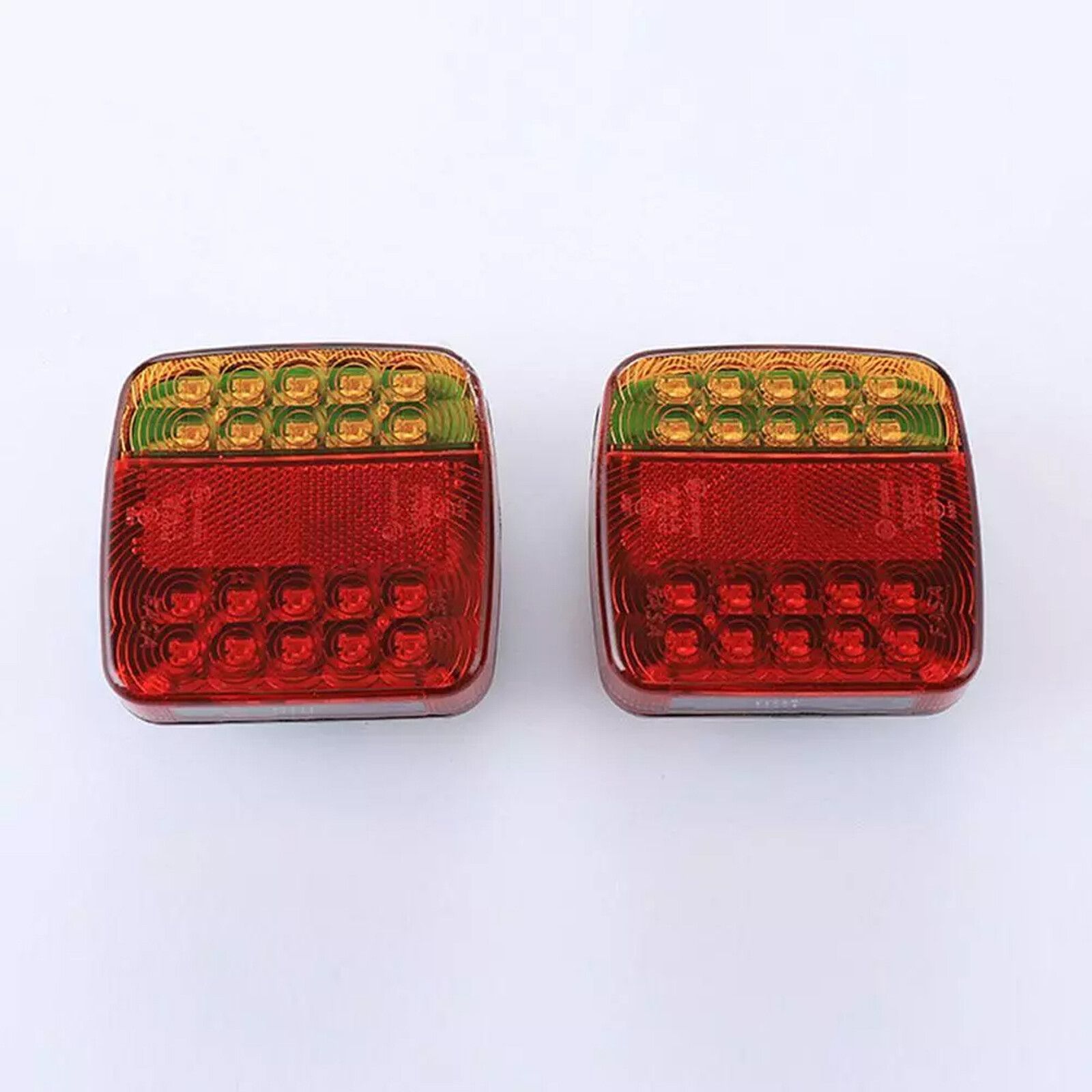 2X 7Pin LED Magnetic Wireless Trailer-TailLight Kit For Trailer Truck Automotive - Image 5