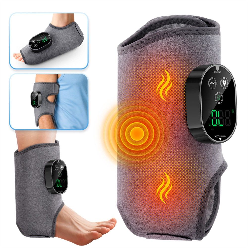 GRAY Cordless Ankle Heating Pad, Foot and Ankle Massager with Heat Foot Renew Triple - Image 6