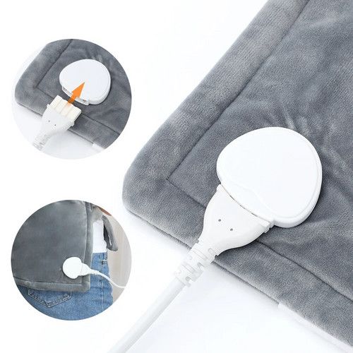 Portable Electric Heating Pad Wrap Heated Neck Shoulder Back Warm Pain Relief - Image 8