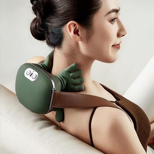 Neck Shoulder Massager, Electric Heated Kneading Back Massager Pain Relief - Image 7