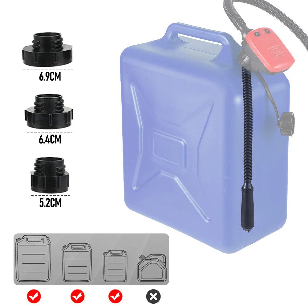 12V Portable Electric Oil Pump Handheld Diesel Pump Oil Fuel Water Transfer AU - Image 8
