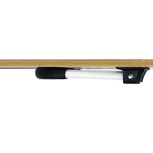 Light Wood Laptop Stand Table Foldable Desk Computer Study Bed Adjustable Cup Slot Tray - Image 5