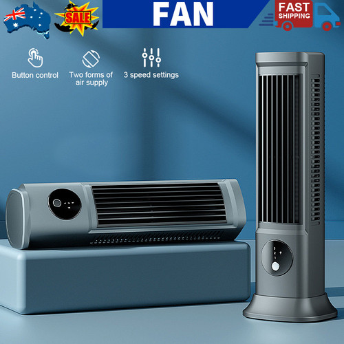 Air Conditioner Fans Portable Cooling Ace with 3 Speeds Tower Fan Quiet Desk - Image 1