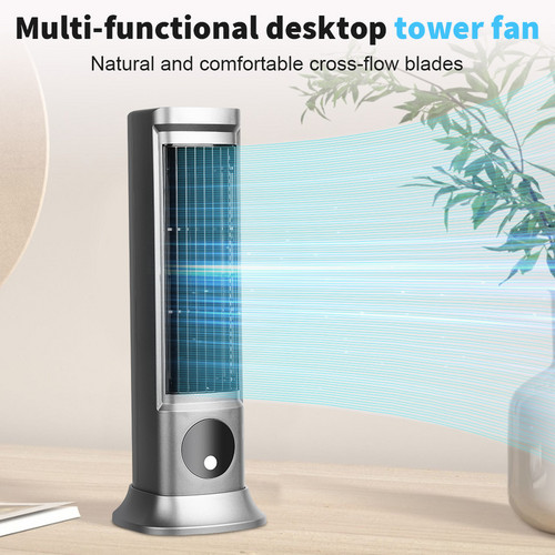 Air Conditioner Fans Portable Cooling Ace with 3 Speeds Tower Fan Quiet Desk - Image 8