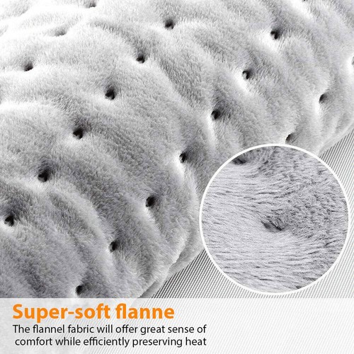 Electric Heat Pad Adjustable Heating Mat Warmer Blanket Back Pain Relief 60x30cm - Image 5
