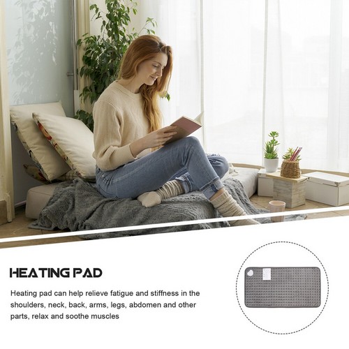 Electric Heat Pad Adjustable Heating Mat Warmer Blanket Back Pain Relief 76x40cm - Image 3