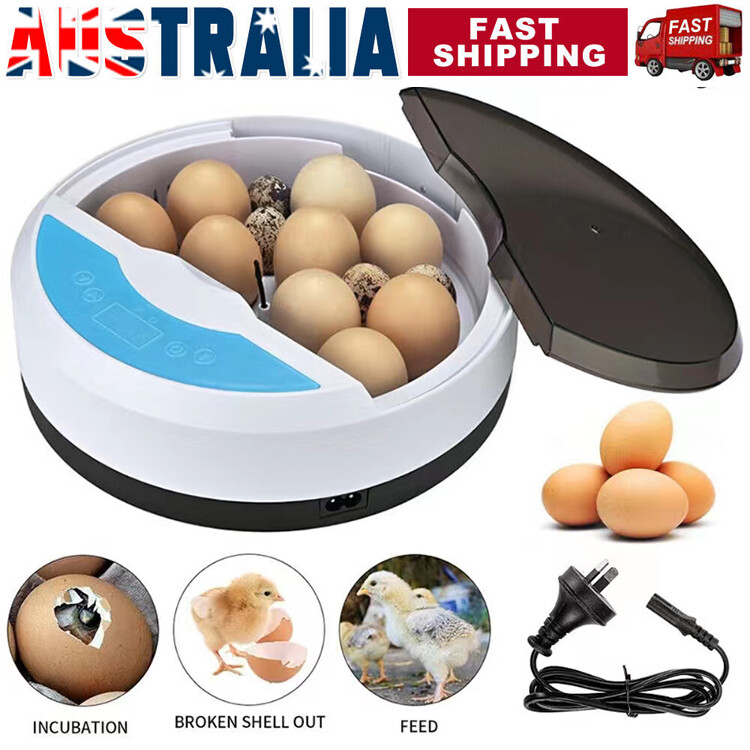 9 Egg Incubator Semi-Automatic Digital Temperature Chicken Duck Eggs Poultry - Image 8