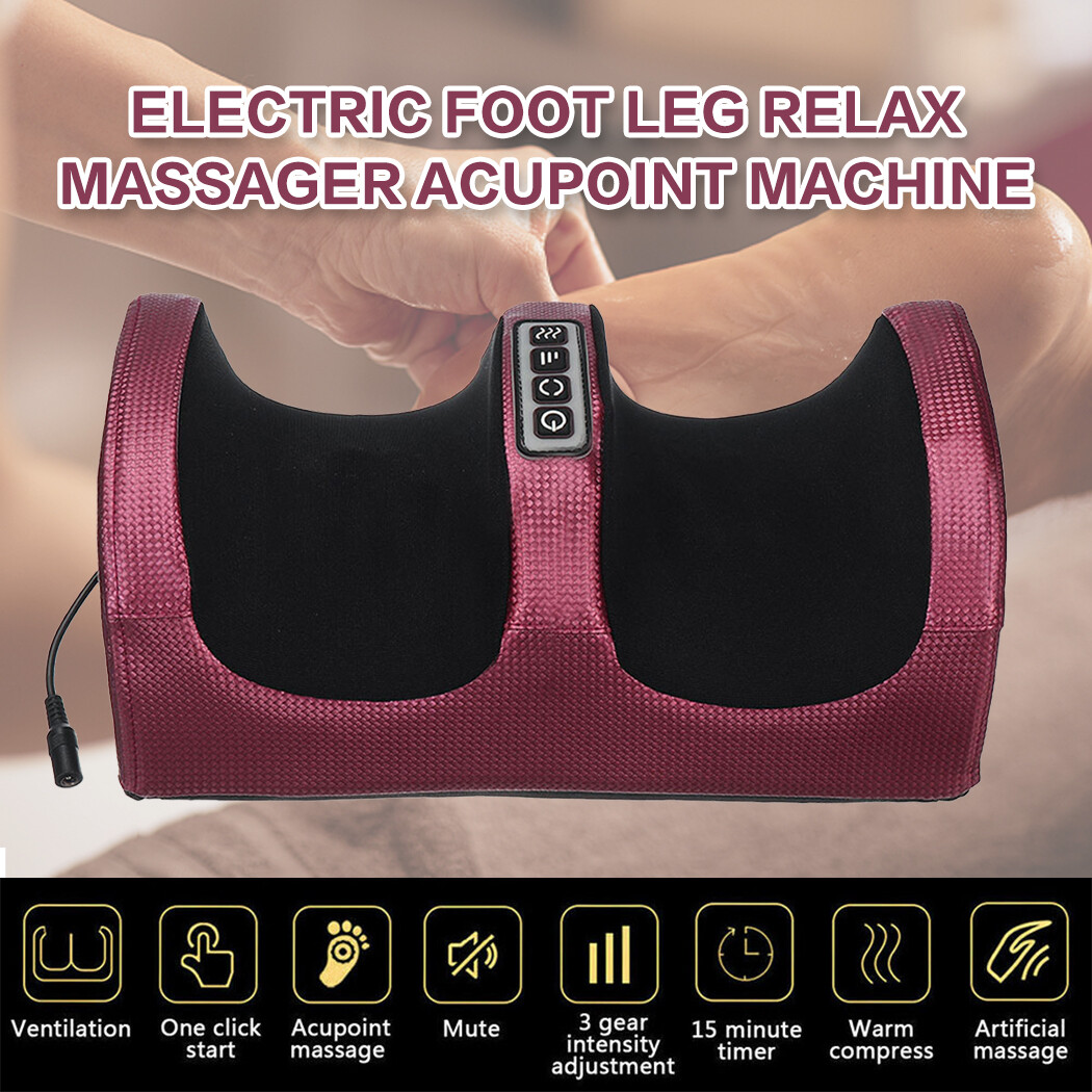 Electric Foot Massager Muscle Pain Relief Leg Calf Massage Kneading Machine AU - Image 7