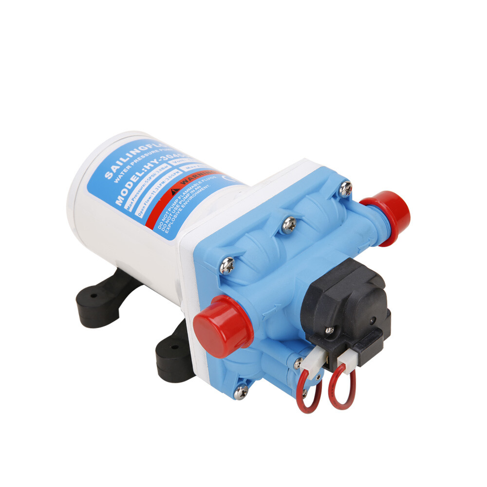 11.3LPM 55PSI 12V Water Pump for Caravan Motorhome Camper Trailer Boat RV - Image 4