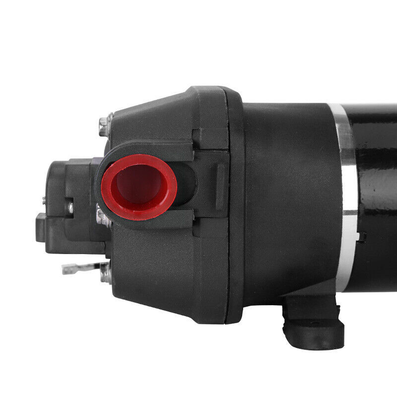 12V Water Pump 17LPM High Pressure Self-Priming for Caravan Camping Boat Marine - Image 2