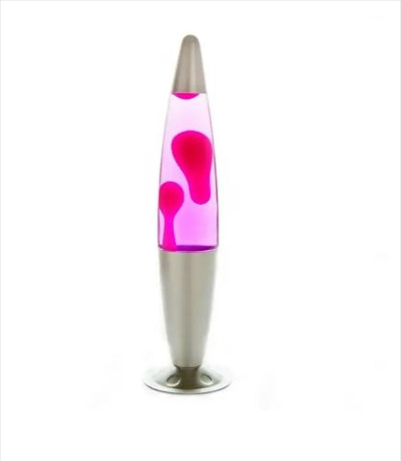 Silver/Pink/Pink Peace Motion Lamp - Image 1