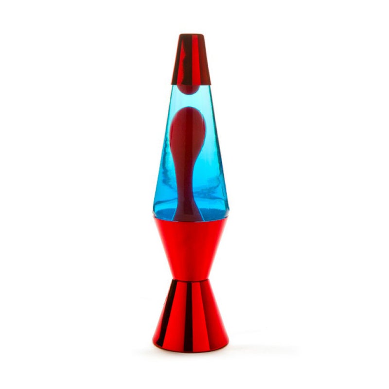 Red/Red/Blue Metallic Diamond Motion Lamp - Image 1