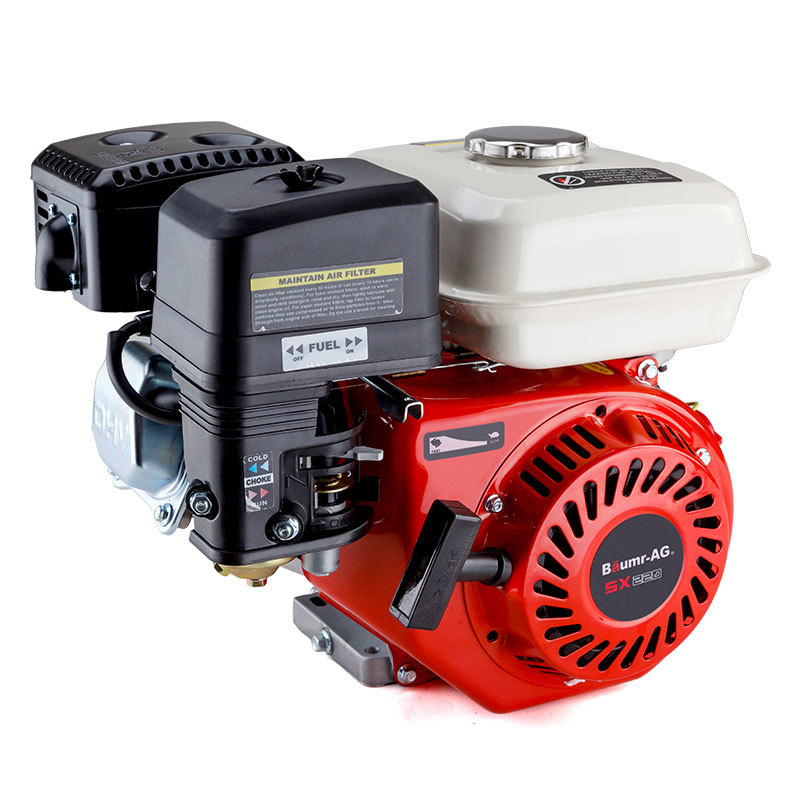 Baumr-AG 7HP Petrol Stationary Engine OHV 4-Stroke Horizontal Shaft Replacement Motor - Image 1