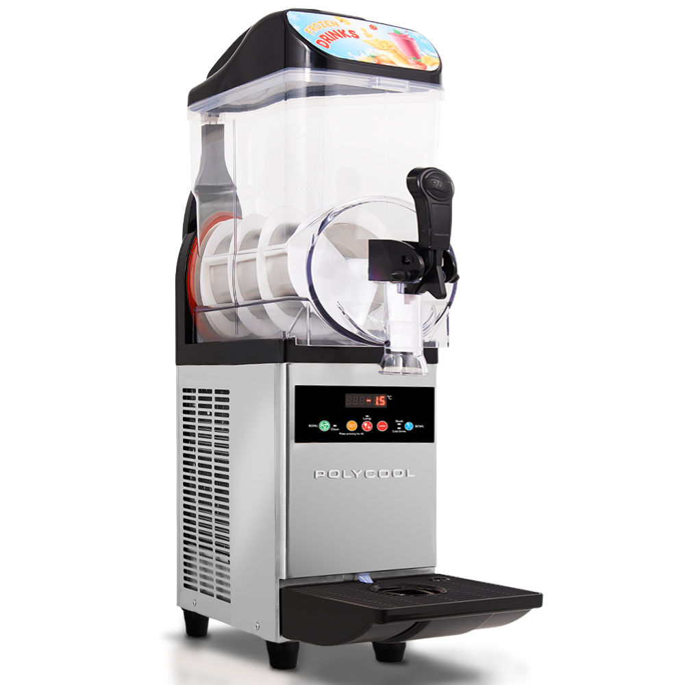 POLYCOOL 12L Single Tank Commercial Slush Machine, Digital Control Panel, SAA Approved, Juice and Frozen Slushy Maker - Image 1